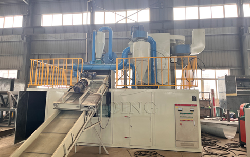 PCB board recycling process plant