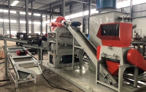 Commissioning of copper wire granulator machine ordered by Ireland customer