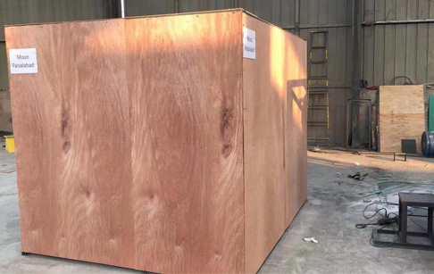 One set 100-200 kg/h copper cable granulator machine was loaded and ready to ship to India