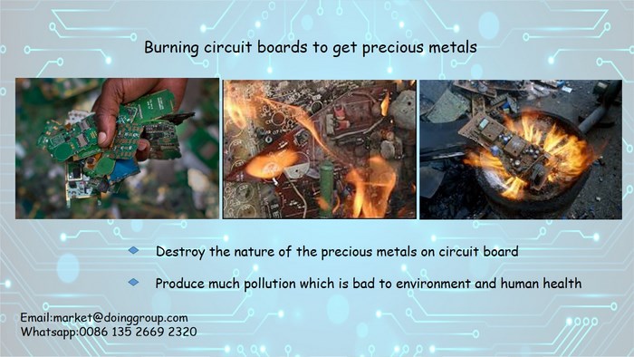 dispose of waste circuit boards