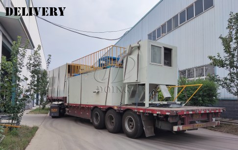 An e waste recycling machine is going to delivered to Xinxiang, Henan Province, China