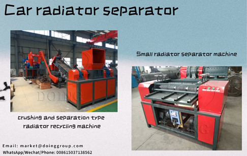 What Aluminum & Copper separation machine can be used for recycling scrap Air Conditioning Coils?