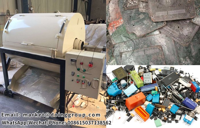 electronic component dismantling machine