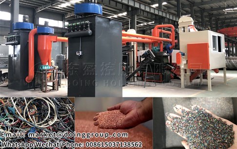  What factors will affect the price of copper cable wire recycling machine?
