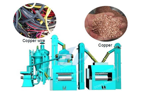 copper wire granulator
