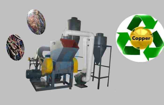 copper recycling machine