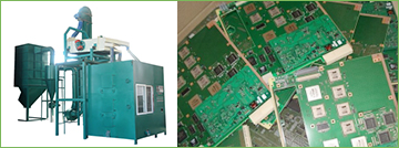 PCB circuit board recycling machine