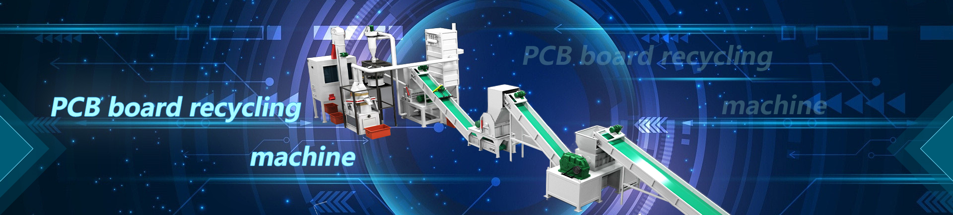 PCB board recycling machine