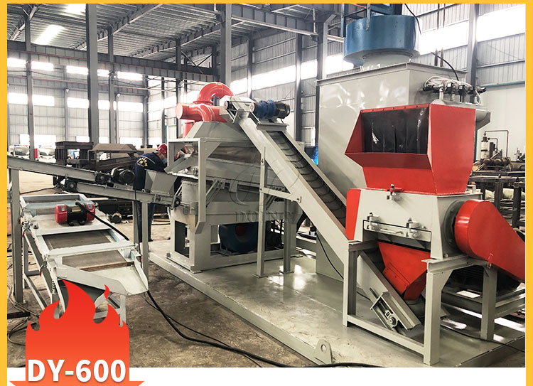 Copper cable wire granulator machine manufacturer supplies wire