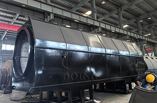 Vietnam 5 tons biomass pyrolysis plant