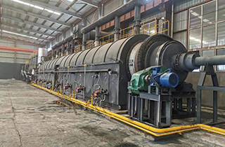 Rusia, equipo de carbonización de madera de 5 toneladas