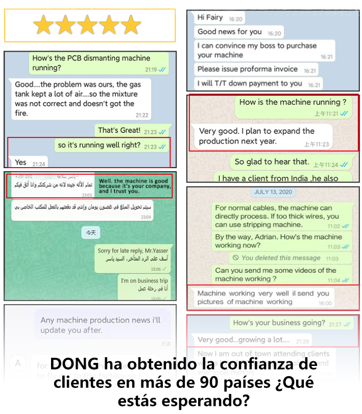 Comentarios de clientes