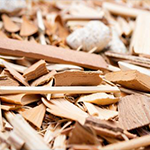 astillas de madera