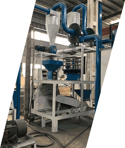 Aluminum plastic medical blister pack recycling machine was installed in Egypt successfully