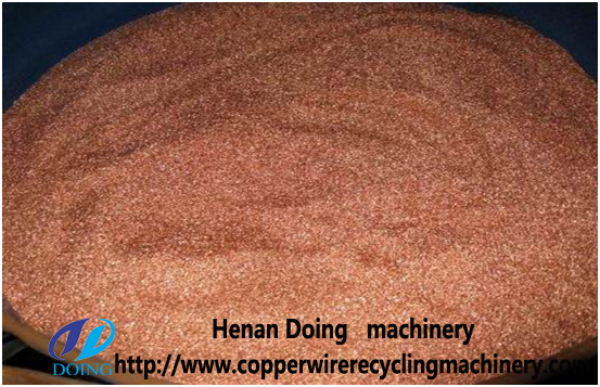 copper wire recyclcing machine