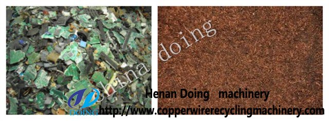 PCB recycling equipment
