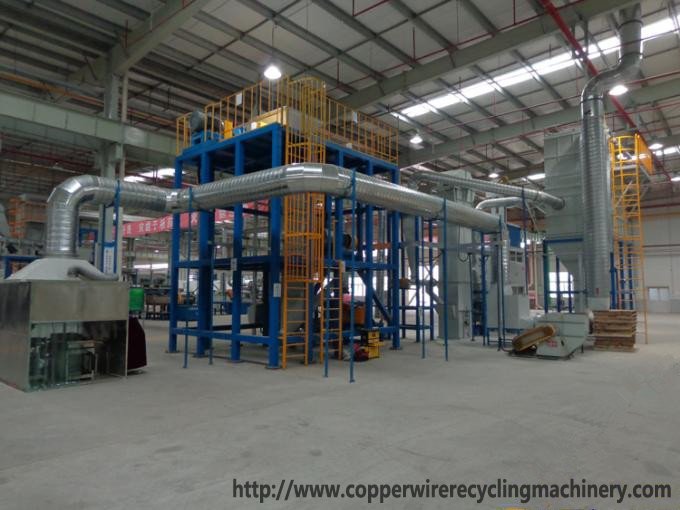 E-waste recycling plant