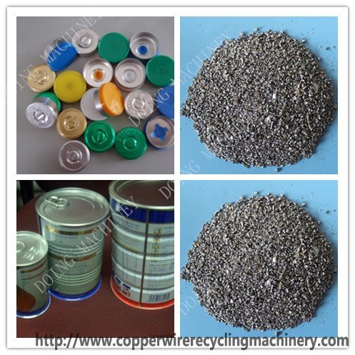  aluminum recycling machine