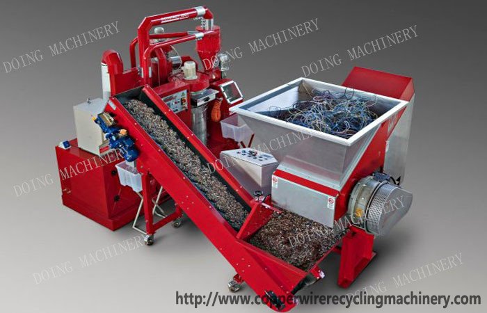 copper wire waste recycling machine