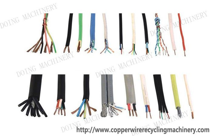 Scrap Copper granulator Cable wire Recycling Machine