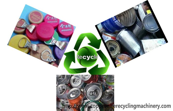 waste aluminum  plastic separator