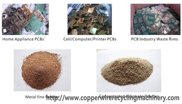 PCB board recycling machine