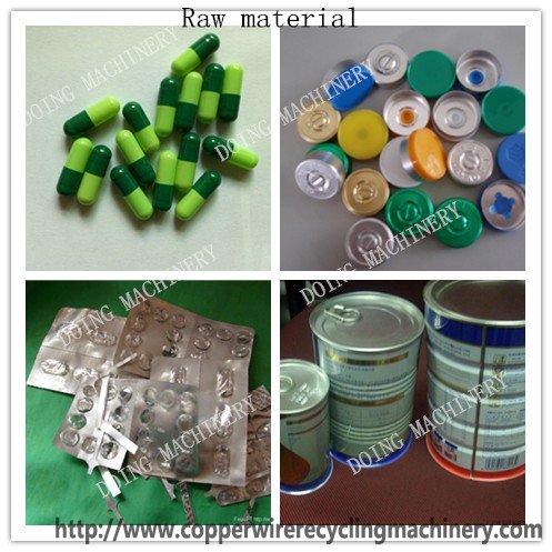 Aluminum recycling equipment 