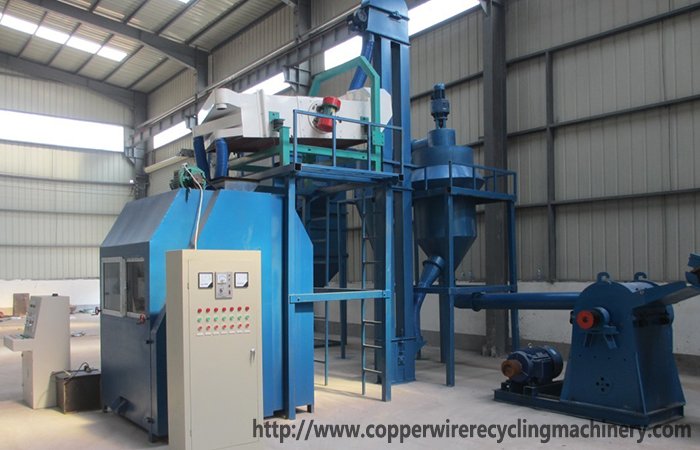 Aluminum recycling machine