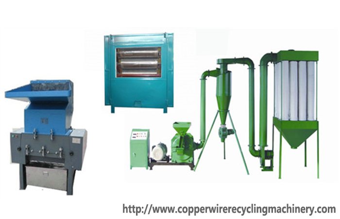 Aluminum extraction  recycling machine