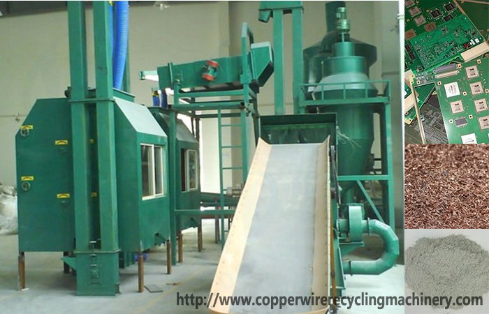 PCB circuit board recycling process machine