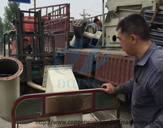 Air-separator delivered to Shantou