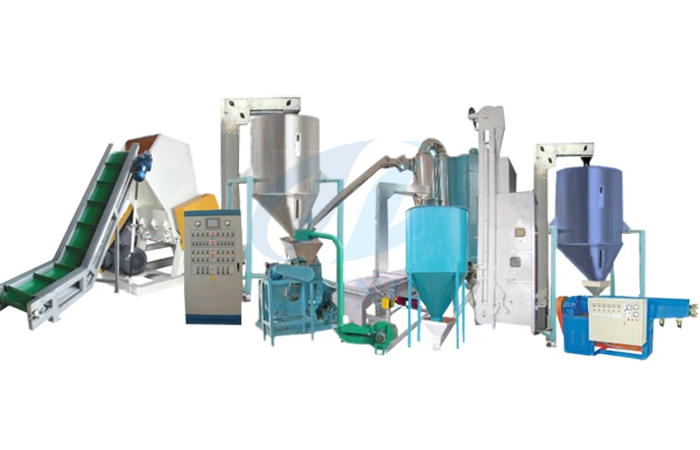 Aluminum plastic composite panel recycling machine