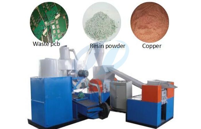 E-waste PCB board recycling machine