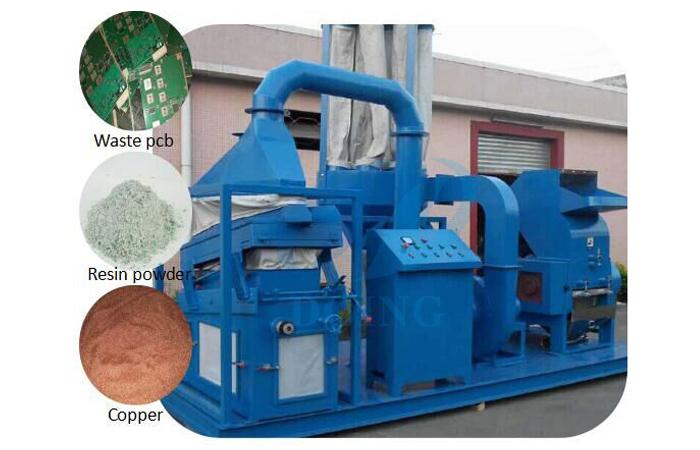 Circuit board recycling equipment