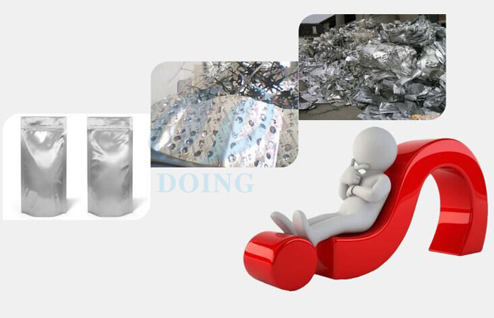 Waste aluminum extraction machi
