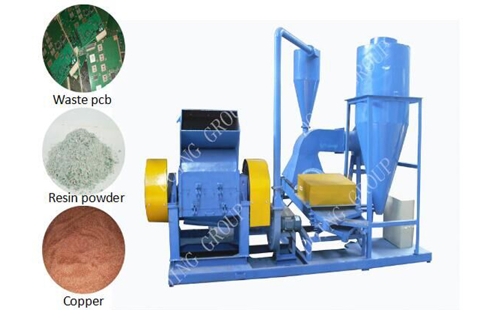 Circuit board separator recycling  machine