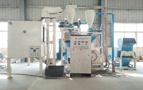 Aluminum plastic separation machine