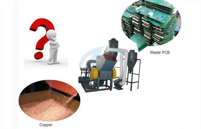 How to recycle copper by circuit board recycling machine ?