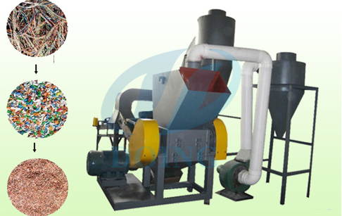 Industrial wire stripping machine 