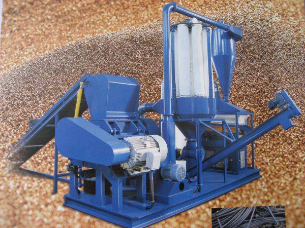 scrap copper wire recycling machine