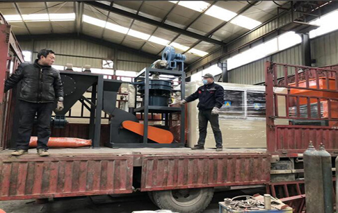PCB printed circuit board recycling machine delivered to Hubei on time