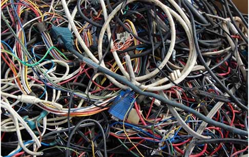 How do I dispose of copper wire scrap?
