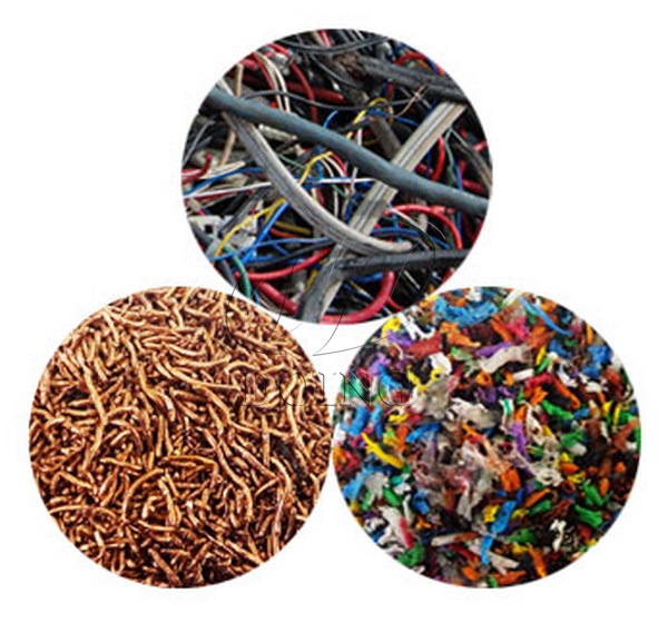 Copper wire recycling process