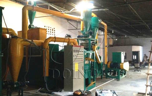PCB recycling machine price