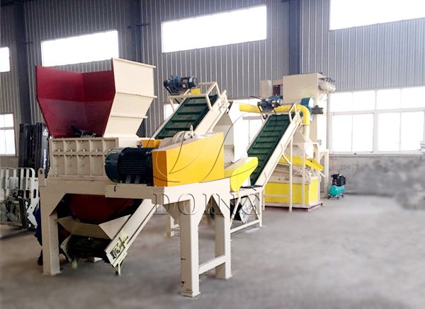 car radiator recycling machine