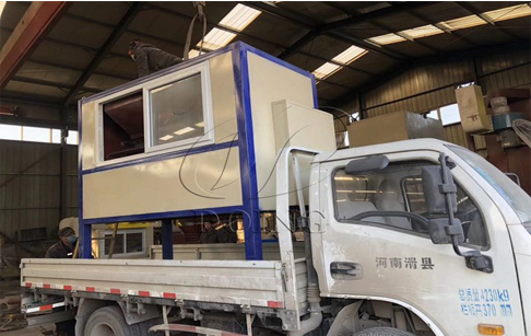 Electrostatic separator delivered to Shandong, China