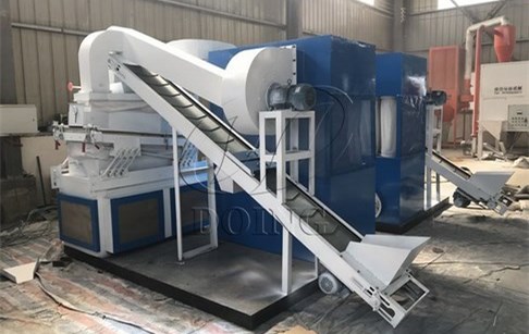 Scrap copper wire granulator machine installed in Singapore