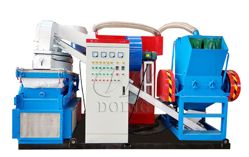 New copper wire recycling methods-copper wire granulator