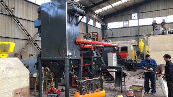 copper radiator recycling machine