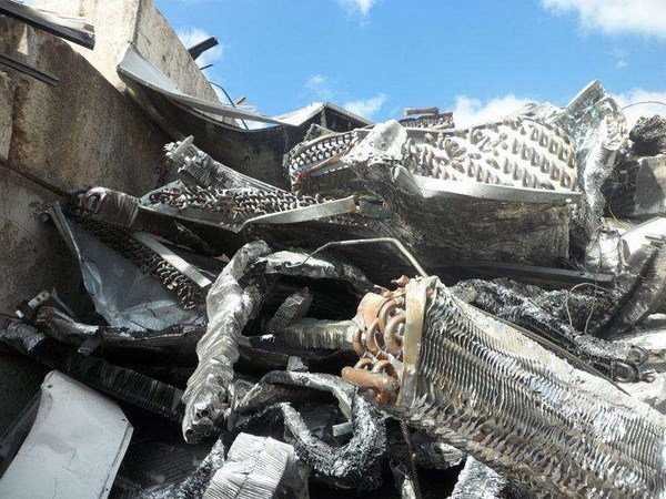 radiator recycling machine